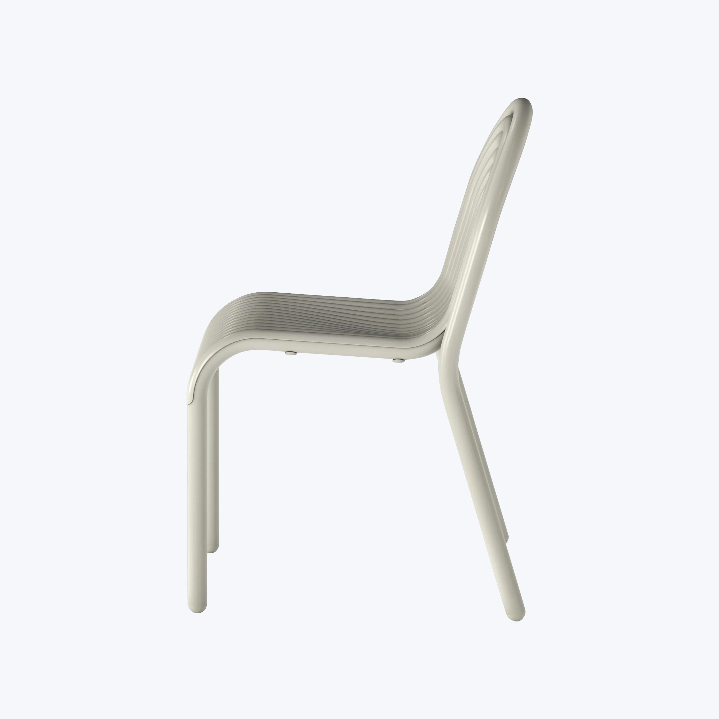 Groove Outdoor Dining Side Chair - Thumbnail 3