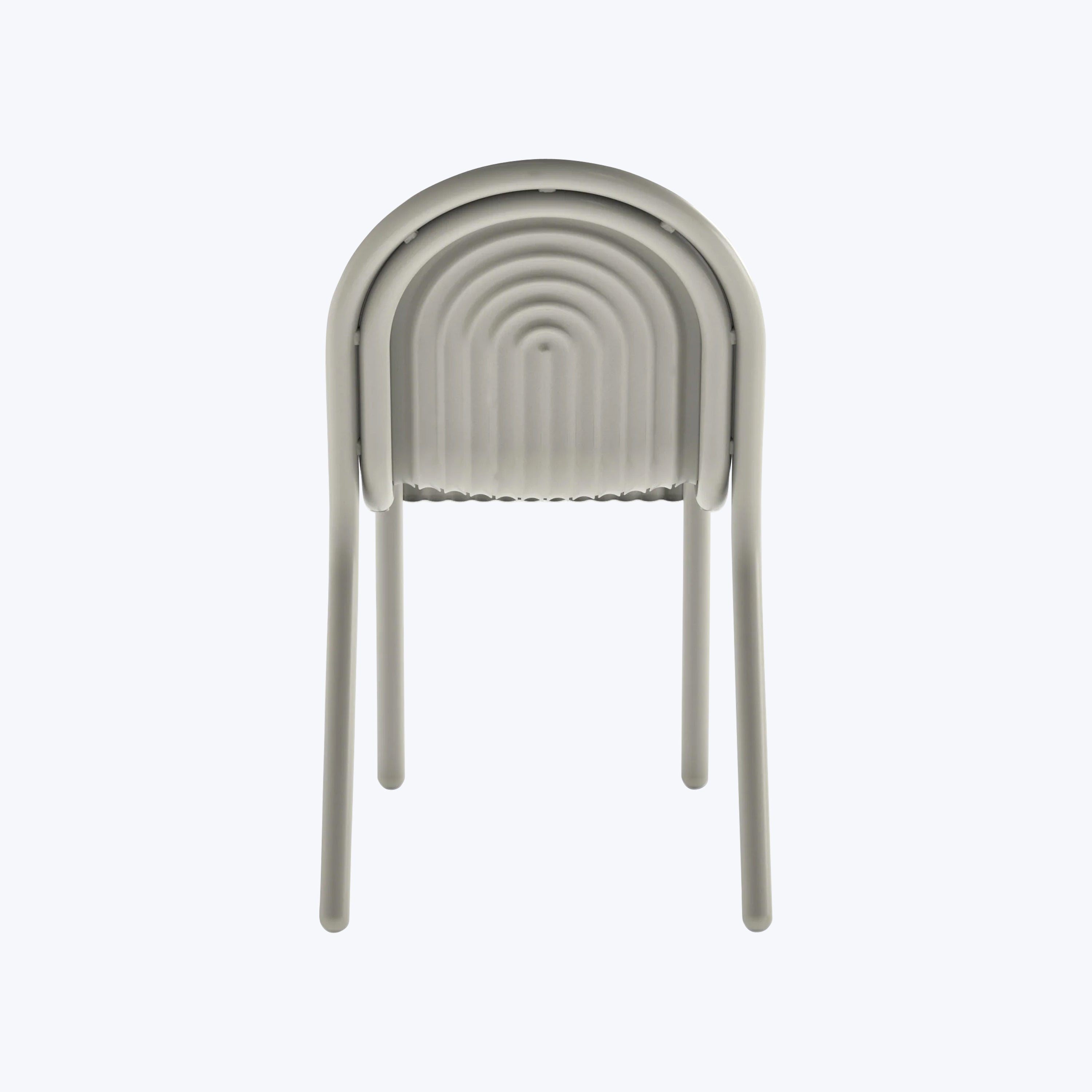 Groove Outdoor Dining Side Chair - Thumbnail 4