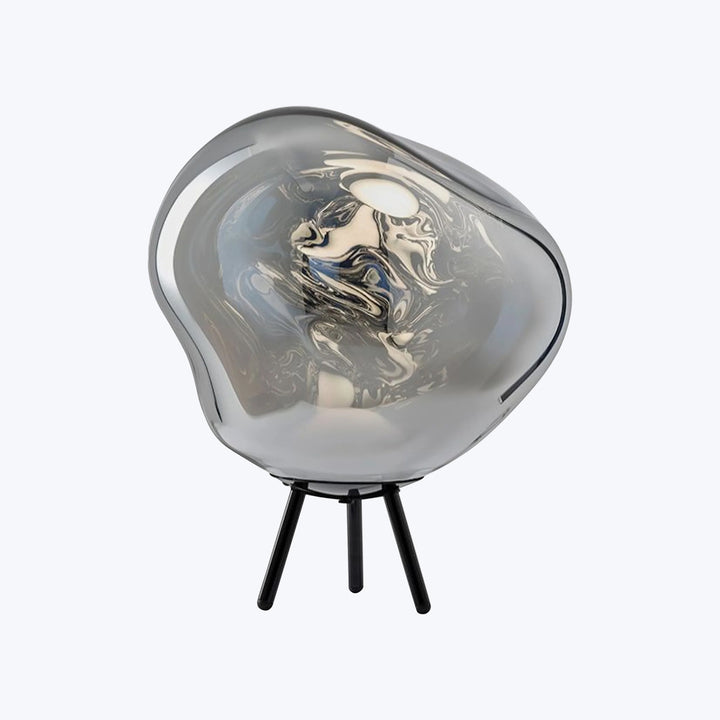 Melt Portable Floor | Hanging Light Silver