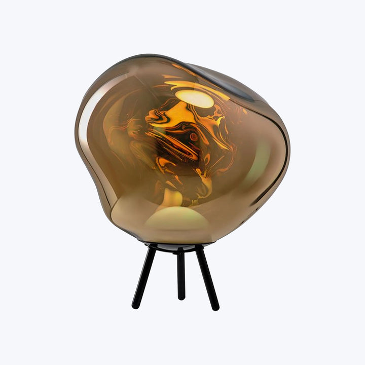 Melt Portable Floor | Hanging Light Gold