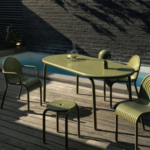 Groove Outdoor Stool Moss - hover