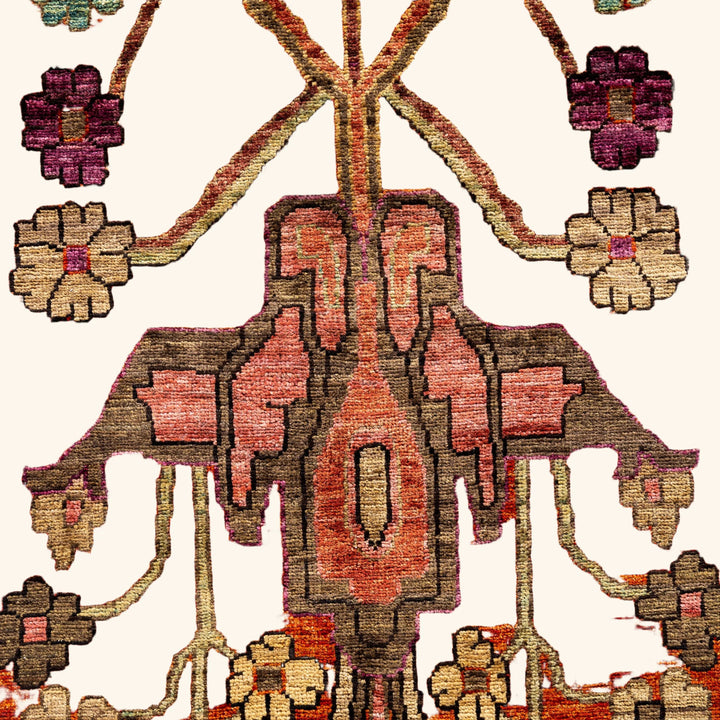 Red Soluna Traditional Wool Rug - 8'9" x 12'4"