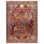 Pink Soluna Traditional Wool Rug - 9' x 11'11"
