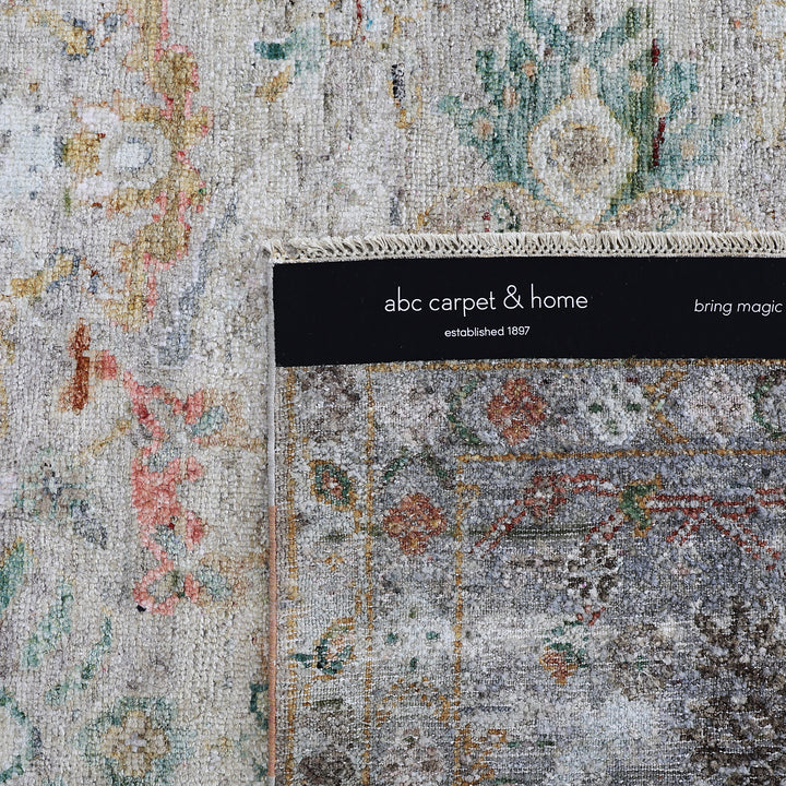 Grey Alchemy Contemporary Silk Rug - 11'9" x 15'5"