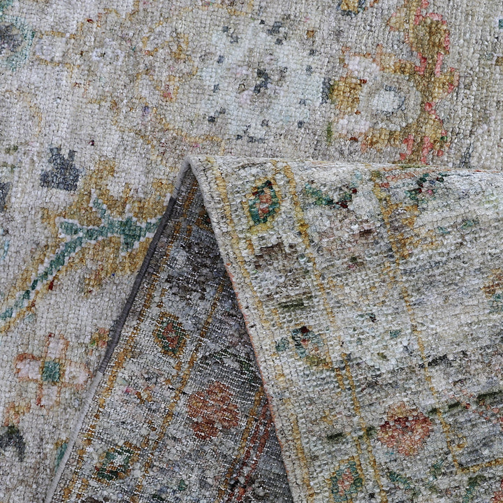 Grey Alchemy Contemporary Silk Rug - 11'9" x 15'5"