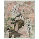 Multicolored Alchemy Contemporary Silk Wool Blend Rug - 8' x 9'11"