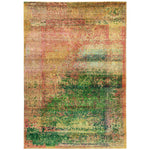 Pink Alchemy Traditional Silk Wool Blend Rug - 9'8" x 13'11"