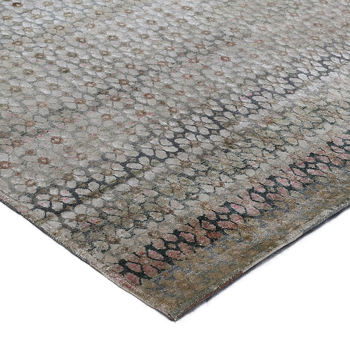 Grey Alchemy Contemporary Silk Rug - 9'0" x 11'9"