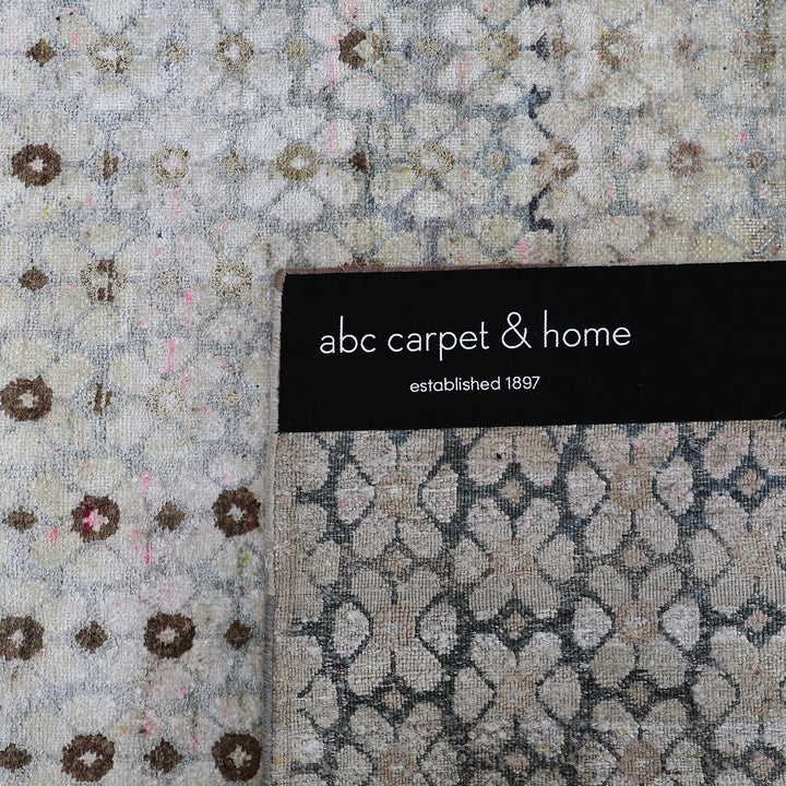 Grey Alchemy Contemporary Silk Rug - 9'0" x 11'9"