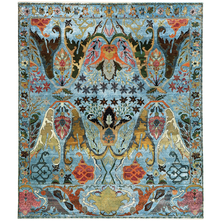 Blue Alchemy Traditional Wool Rug - 8'1" x 9'7"