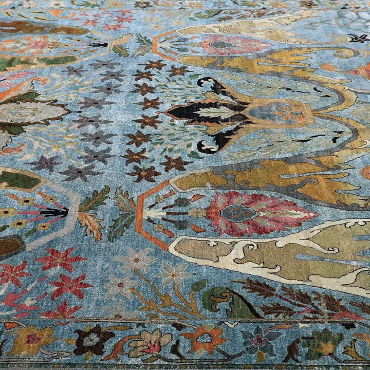 Blue Alchemy Traditional Wool Rug - 8'1" x 9'7"