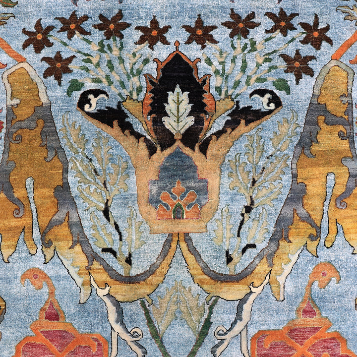 Blue Alchemy Traditional Wool Rug - 8'1" x 9'7"