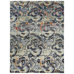 Grey Alchemy Contemporary Silk Rug - 8'9" x 11'9"
