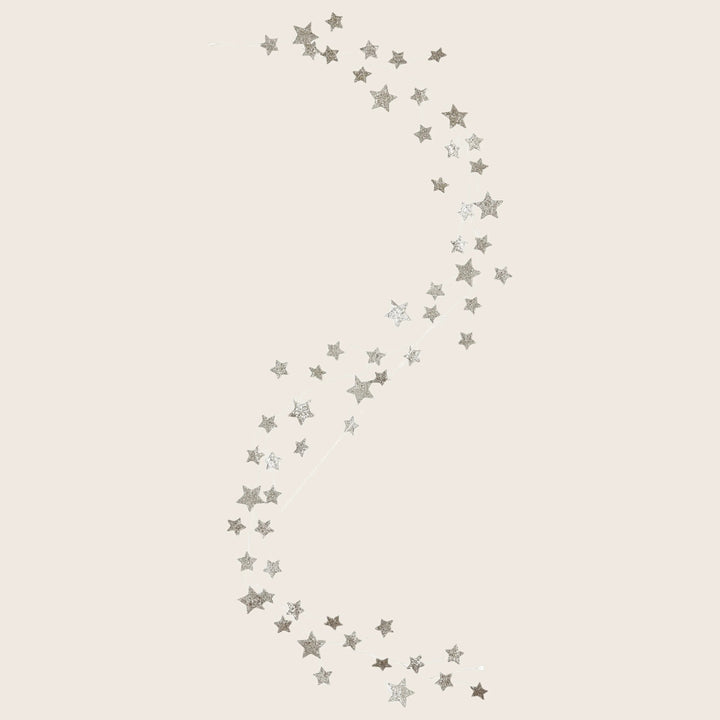 Glitter Star Garland