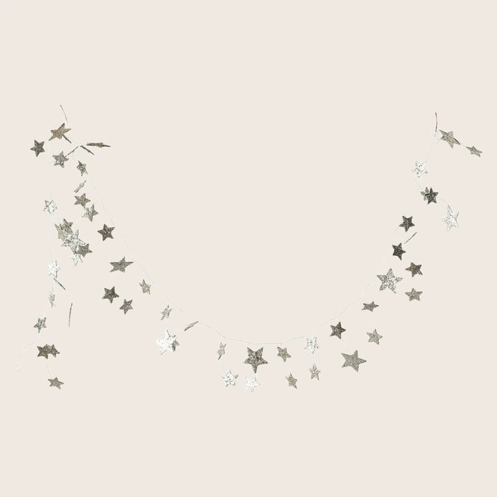 Glitter Star Garland