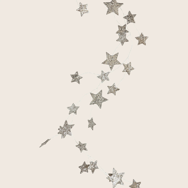 Glitter Star Garland