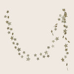 Glitter Star Garland, Gold