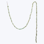 Foam Glitter Garland Magic, White