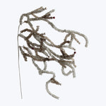 Branch Antique Silver w Ornaments