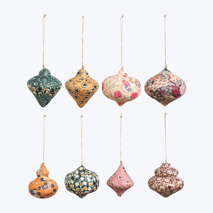 Paper Mache Ornament, Assorted