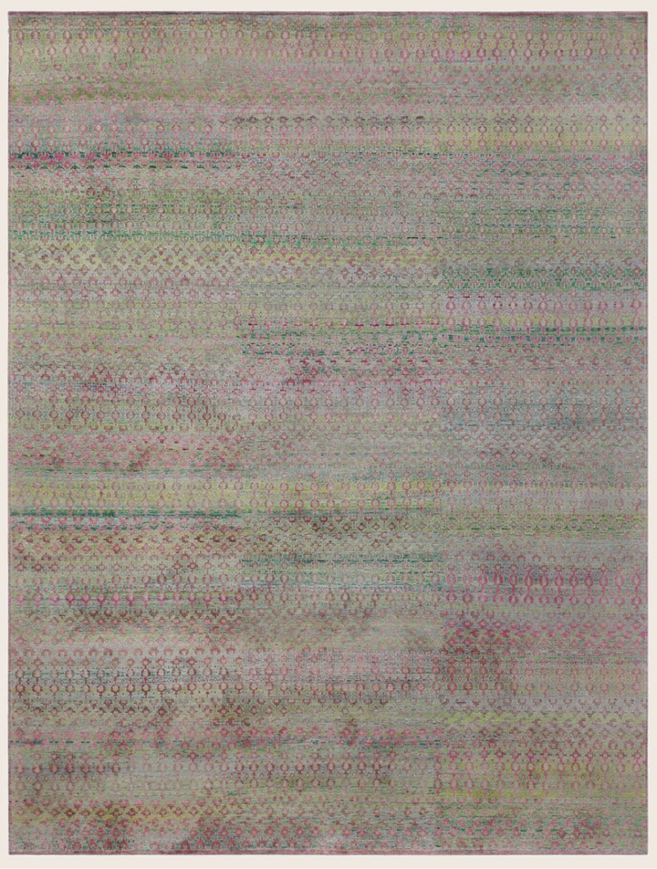 Multicolored Aura Transitional Saree Silk Rug