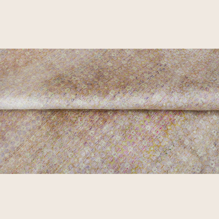 Pink Aura Contemporary Saree Silk Rug