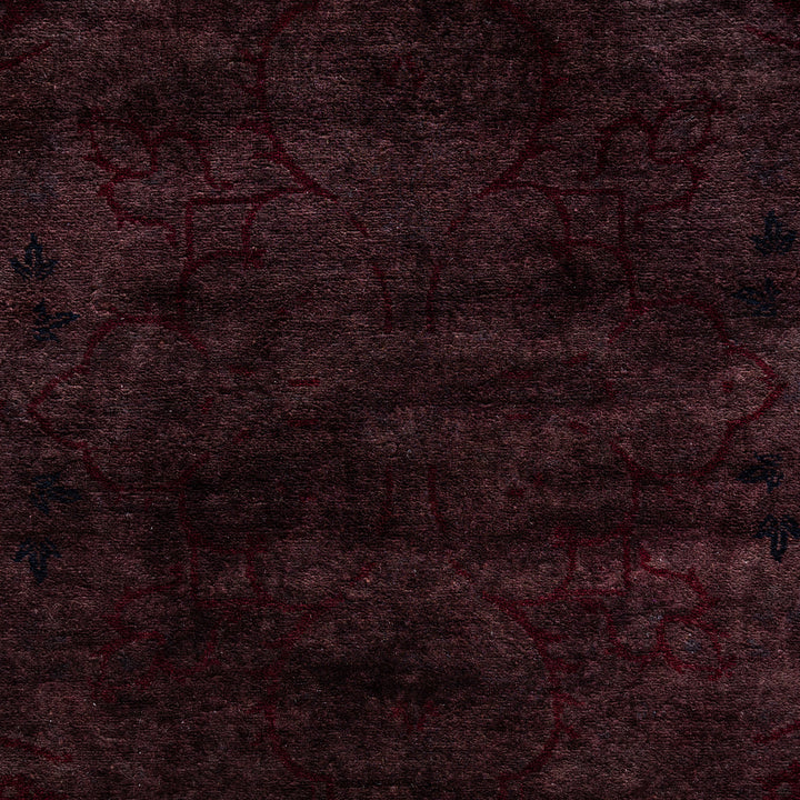 Overdyed Wool Rug - 4'8" x 6'9"