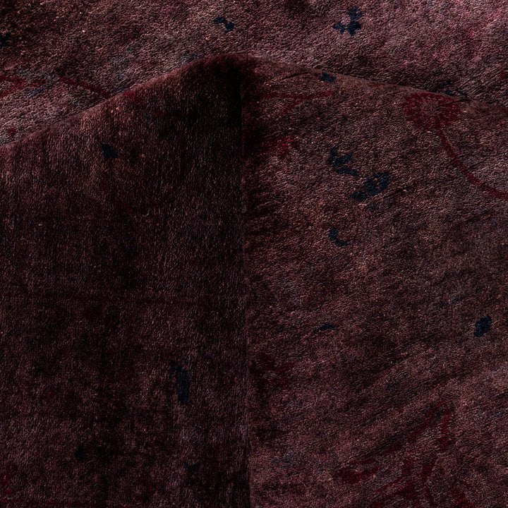 Overdyed Wool Rug - 4'8" x 6'9"