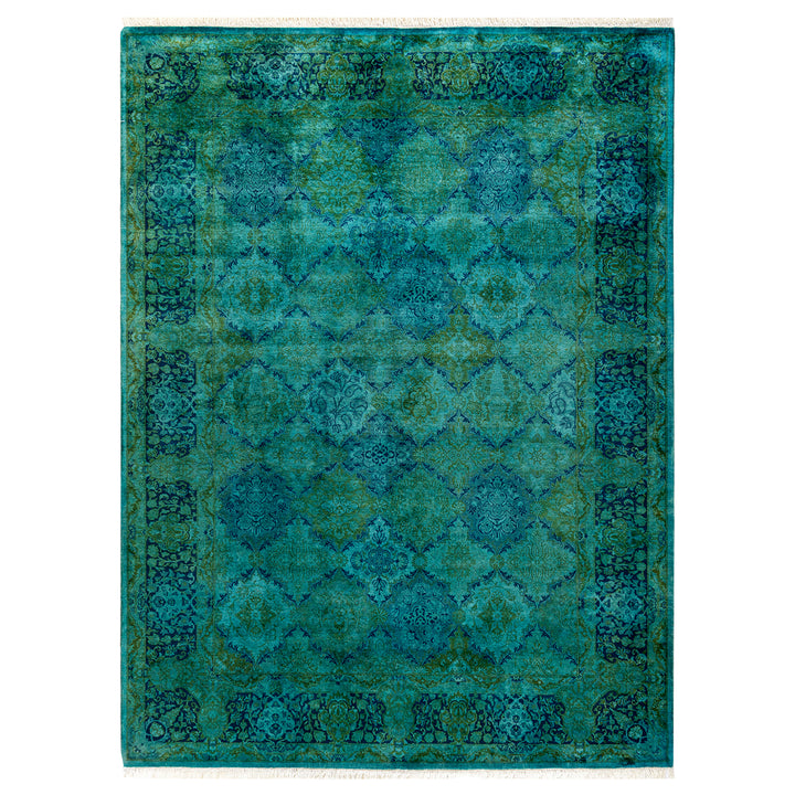 Overdyed Wool Rug - 6'1" x 8'3"