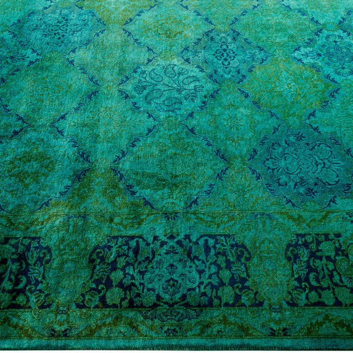 Overdyed Wool Rug - 6'1" x 8'3"