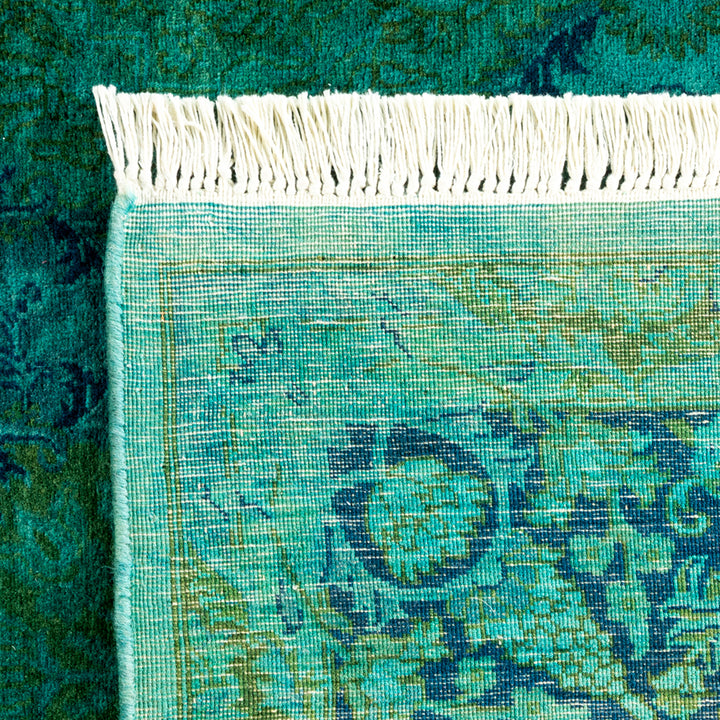 Overdyed Wool Rug - 6'1" x 8'3"