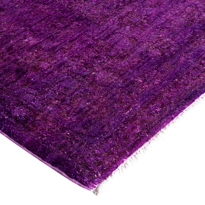 Overdyed Wool Rug - 6'2" x 8'10"