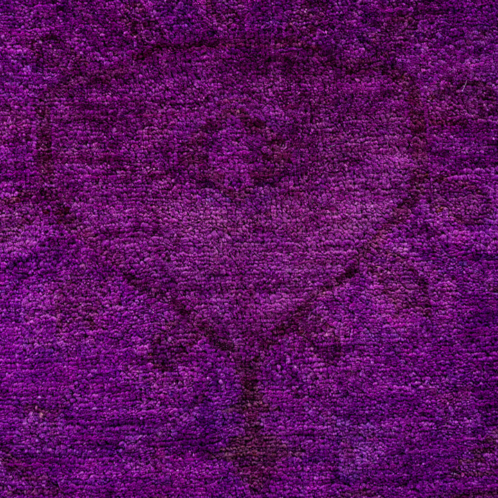 Overdyed Wool Rug - 6'2" x 8'10"