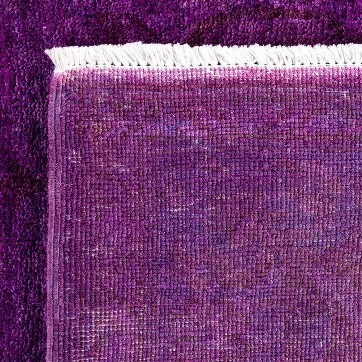 Overdyed Wool Rug - 6'2" x 8'10"