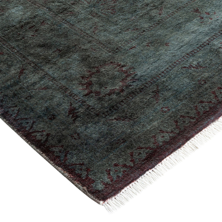 Overdyed Wool Rug - 6'2" x 9'