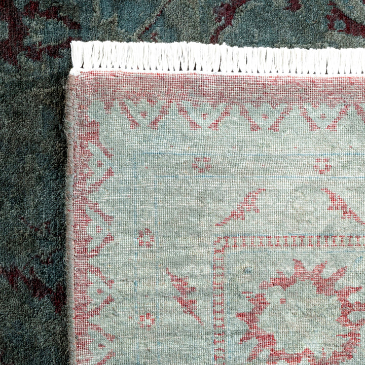 Overdyed Wool Rug - 6'2" x 9'