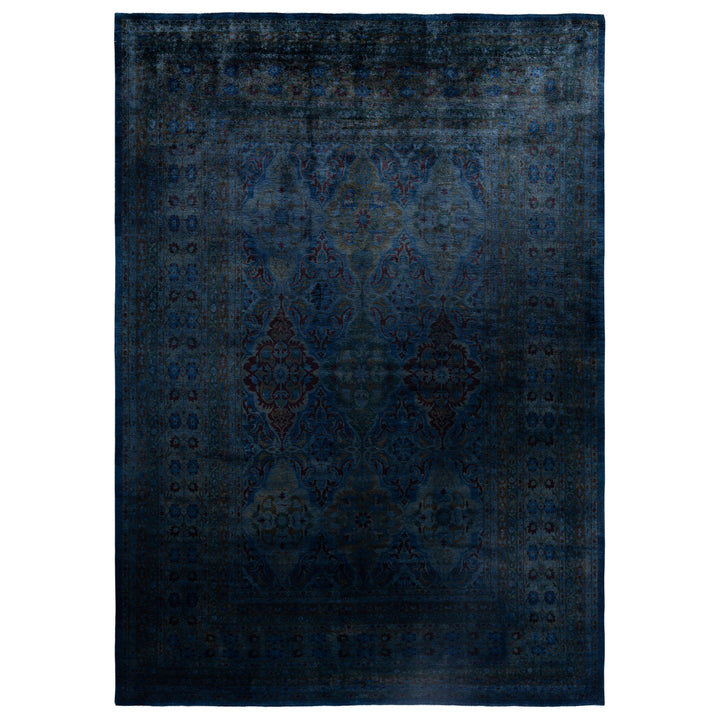 Overdyed Wool Rug - 10'1" x 13'9"