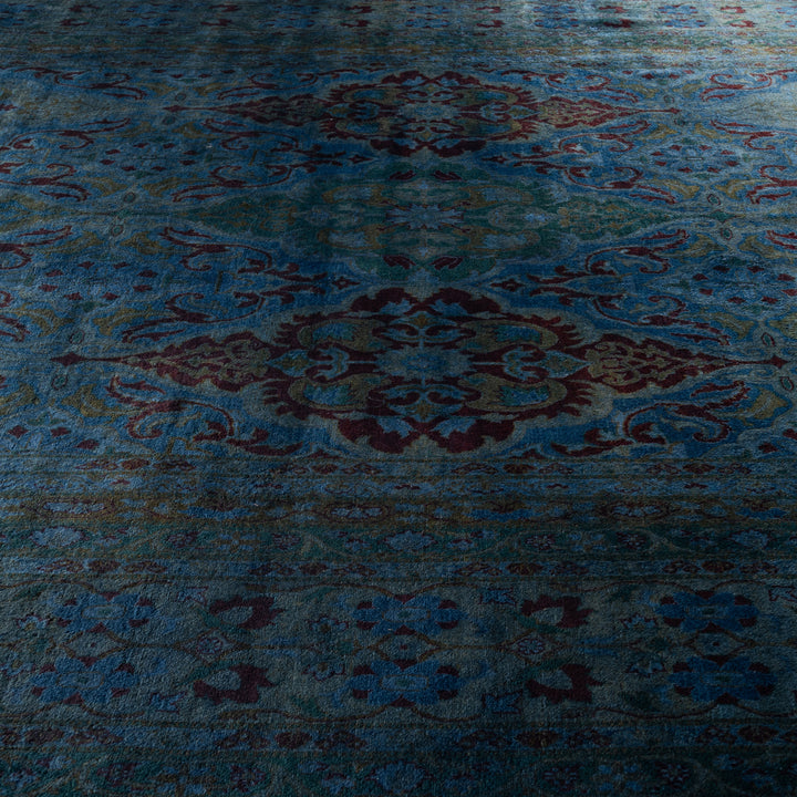 Overdyed Wool Rug - 10'1" x 13'9"