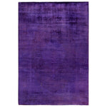 Overdyed Wool Rug - 5'1" x 7'7"