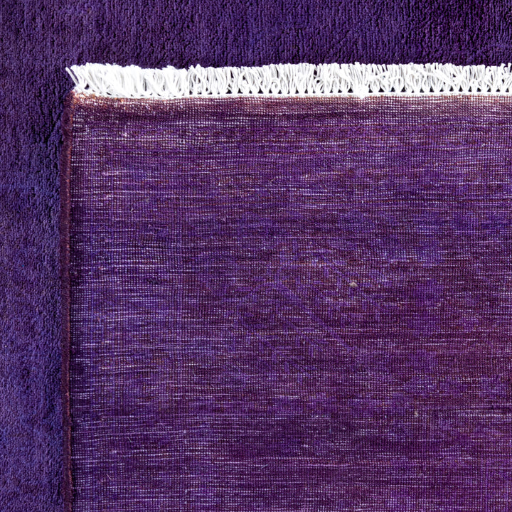 Overdyed Wool Rug - 5'1" x 7'7"