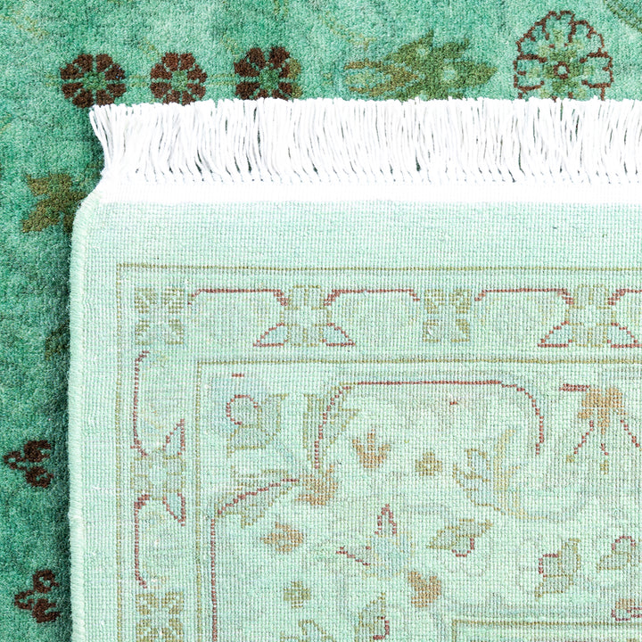 Overdyed Wool Rug - 4'3" x 6'1"
