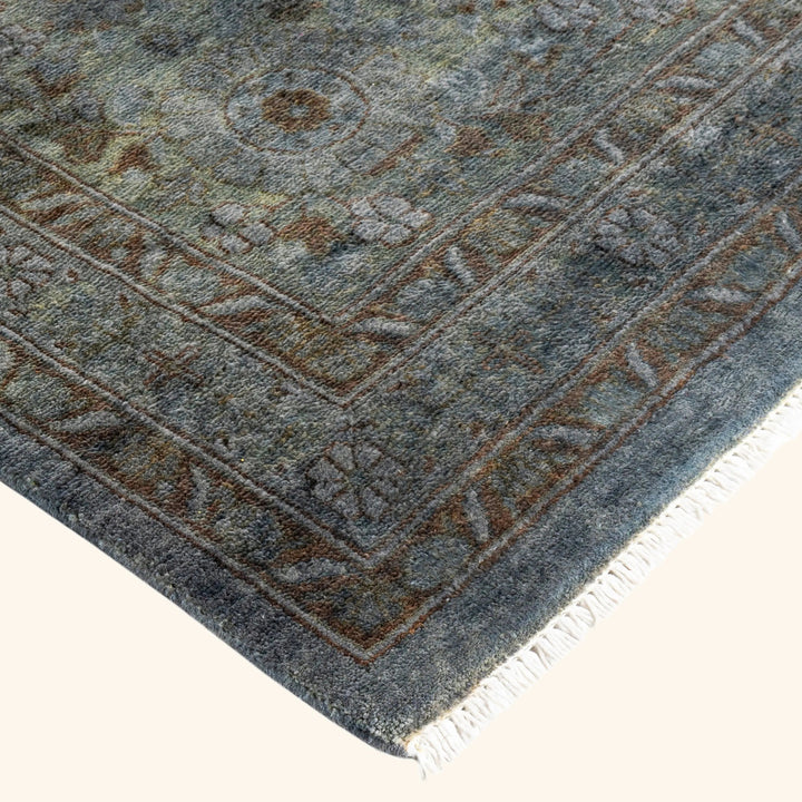Overdyed Wool Rug - 10'1" x 13'9"