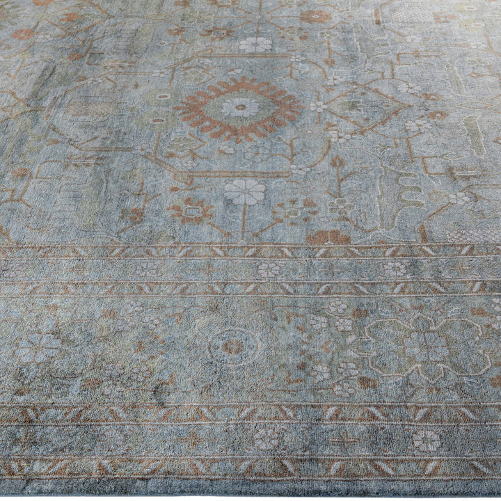 Overdyed Wool Rug - 10'1" x 13'9"