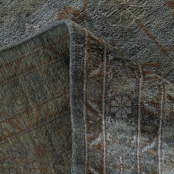 Overdyed Wool Rug - 10'1" x 13'9"