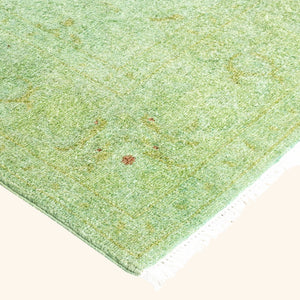 Overdyed Wool Rug - 4'2" x 6'4" - hover