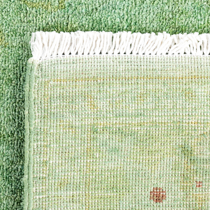 Overdyed Wool Rug - 4'2" x 6'4"