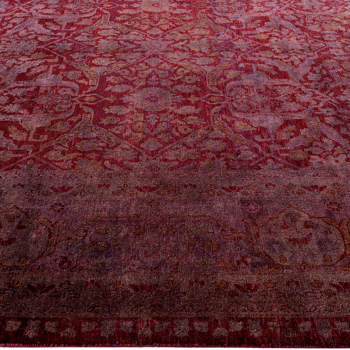 Overdyed Wool Rug - 10'1" x 14'3"