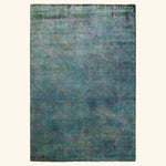 Overdyed Wool Rug - 4'9" x 7'
