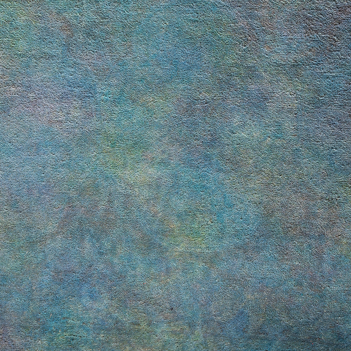 Overdyed Wool Rug - 4'9" x 7'