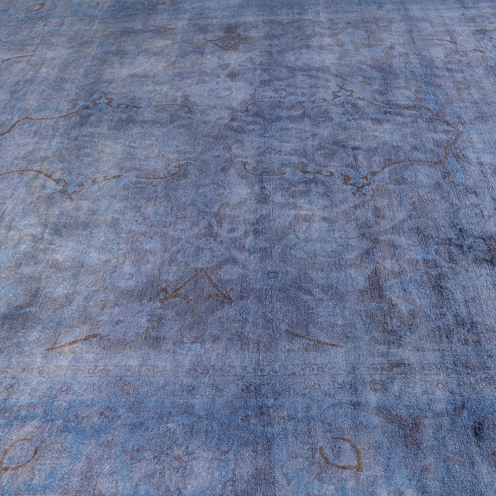 Overdyed Wool Rug - 10'1" x 13'9"